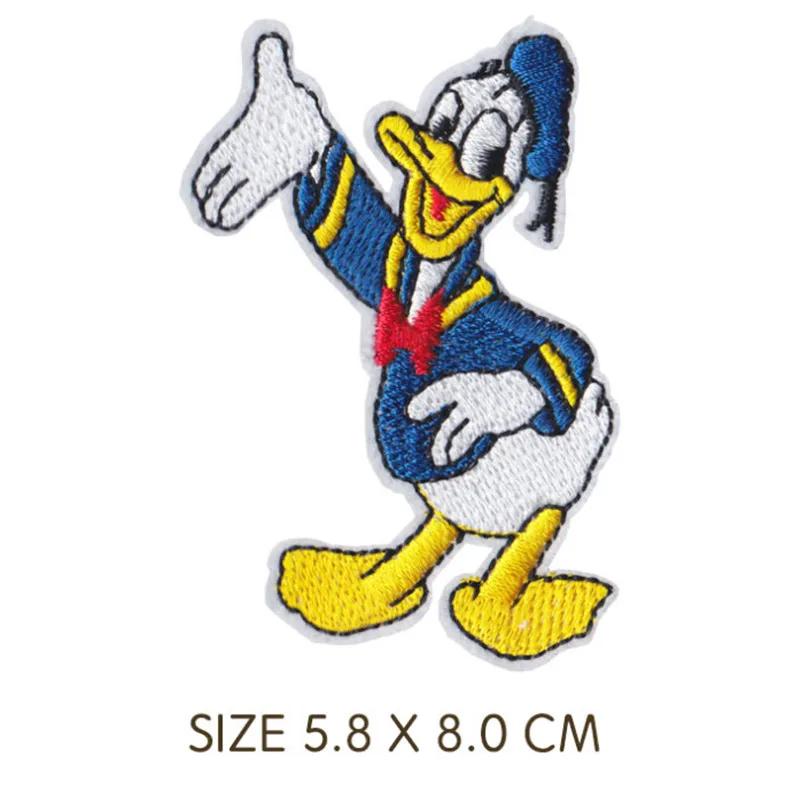Pâte en tissu de dessin animé Mickey Minnie Mouse, décoration de vêtements de Couple Minnie, patchs