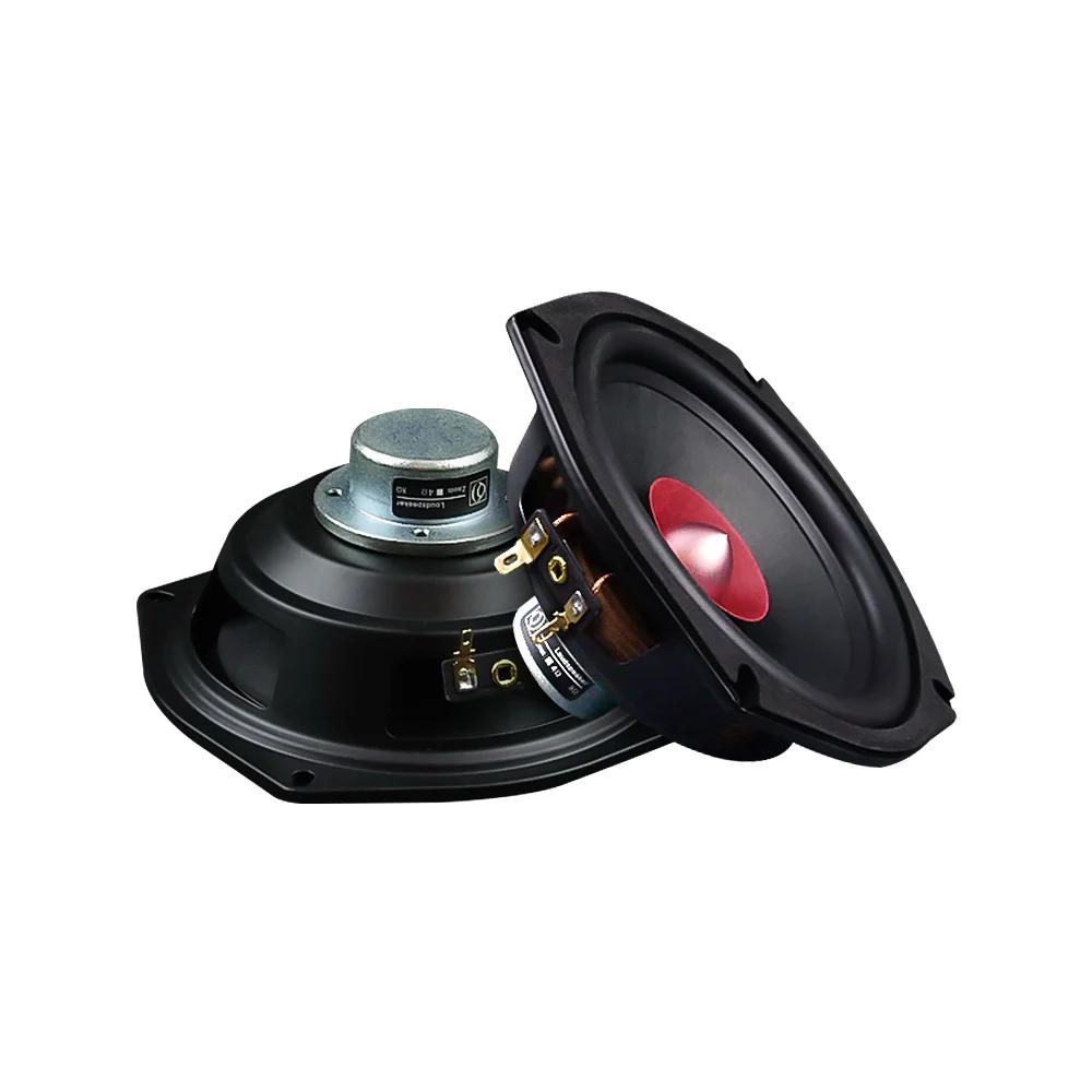 AIYIMA 2 pièces 5.25 pouces Hifi gamme complète haut-parleurs unités 4 8 Ohm 40W NdFeB aimant Loudsp