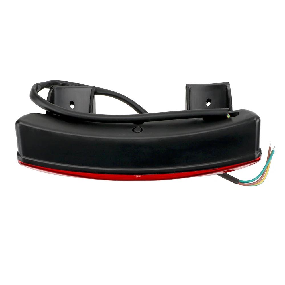 Fender Edge rouge lumière LED café Racer frein feu arrière moto feux arrière moto accessoires pour X