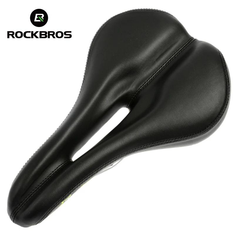 Selle de vélo ROCKBROS, épaissie, élargie, antichoc, selle de vélo de montagne, selle de vélo confor