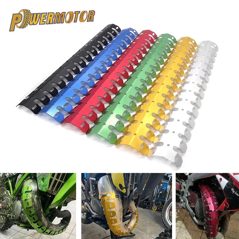 Couvercle de protection thermique pour silencieux de moto, bouclier thermique d'échappement pour HON