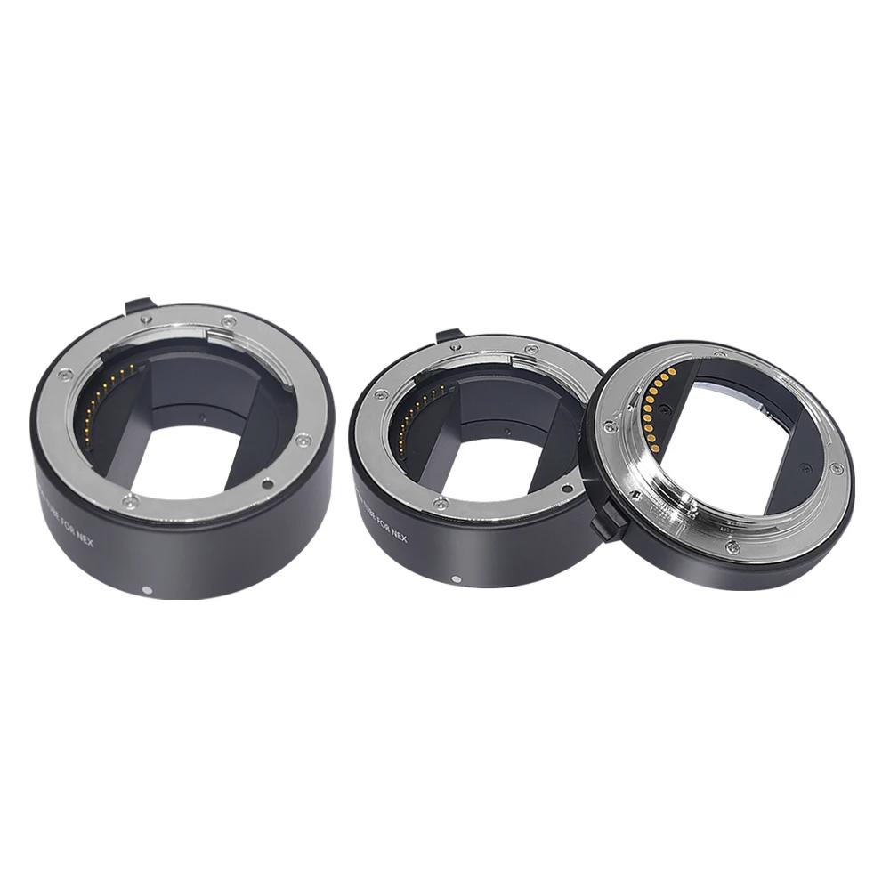 Mcoplus – bague d'extension Macro en métal, mise au point automatique, 10mm 16mm 21mm pour Sony e-mo