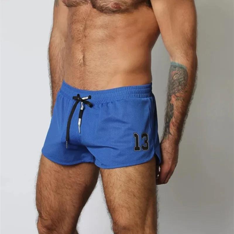 Shorts de course College pour hommes, séchage rapide, basket-ball, entraînement, marathon, fitness,
