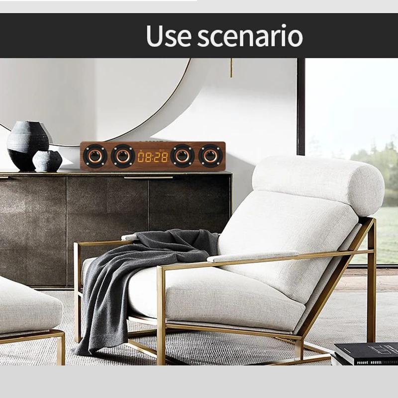 Haut-parleur Bluetooth sans fil Caixa de som colonne Bluetooth barre de son ordinateurs haut-parleur