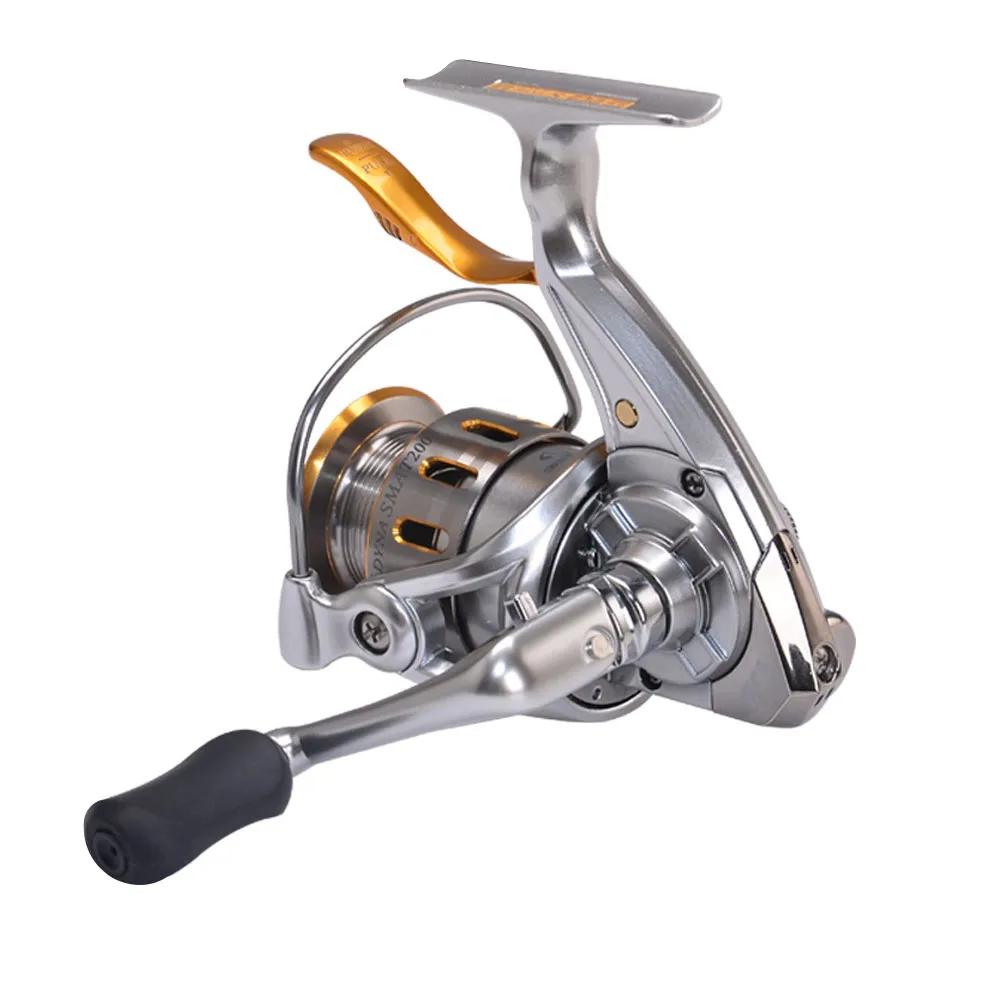 Moulinets de pêche Spinning corps en métal 5.2:1 rapport de vitesse lisse 10BB pour bateau costero r