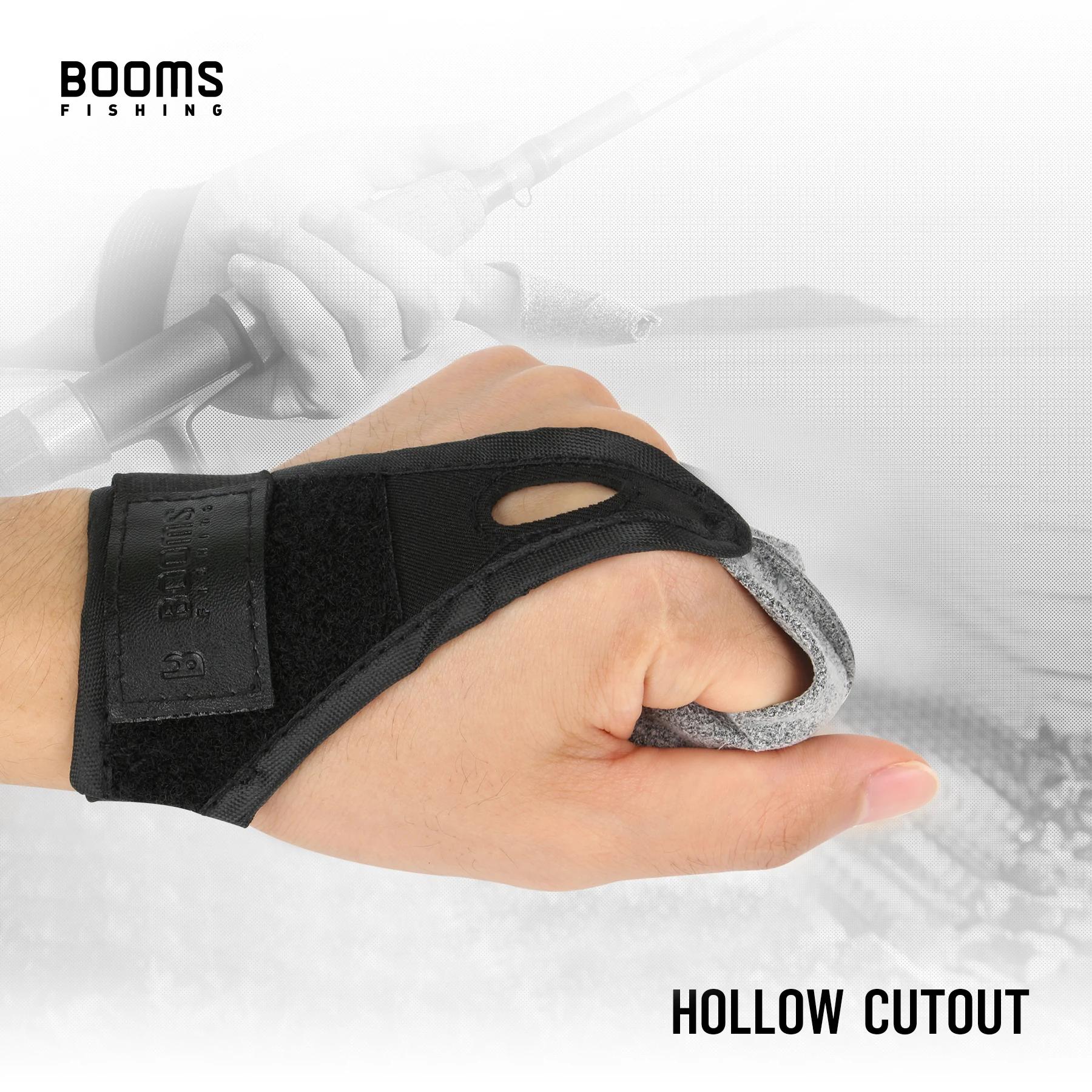 Booms Fishing FG1 protège-doigt unique gants de pêche à la mouche antidérapant respirant, gant de mo