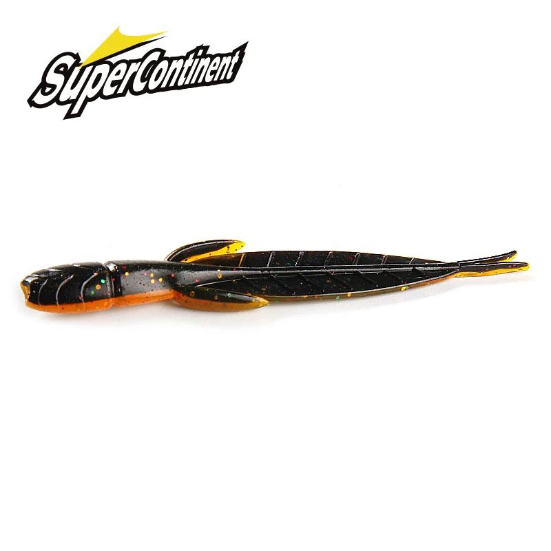 Leurre de pêche chaud supercontinent 78mm/20 pièces C-4 leurre de sangsue appât larve appât souple