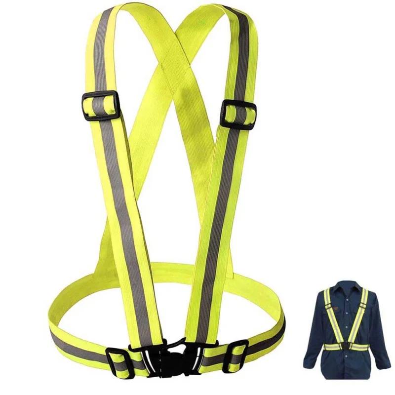 Gilet réfléchissant pour cyclisme nocturne - Sécurité running et sport d'extérieur automne