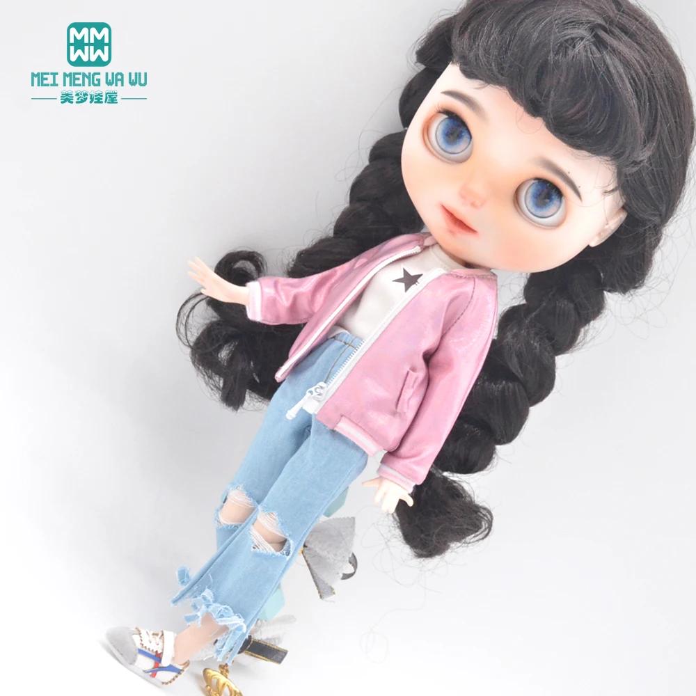 Vêtements de poupée Blyth 28-30cm, jouets, accessoires de poupée Azone, vestes, jeans, chaussures à
