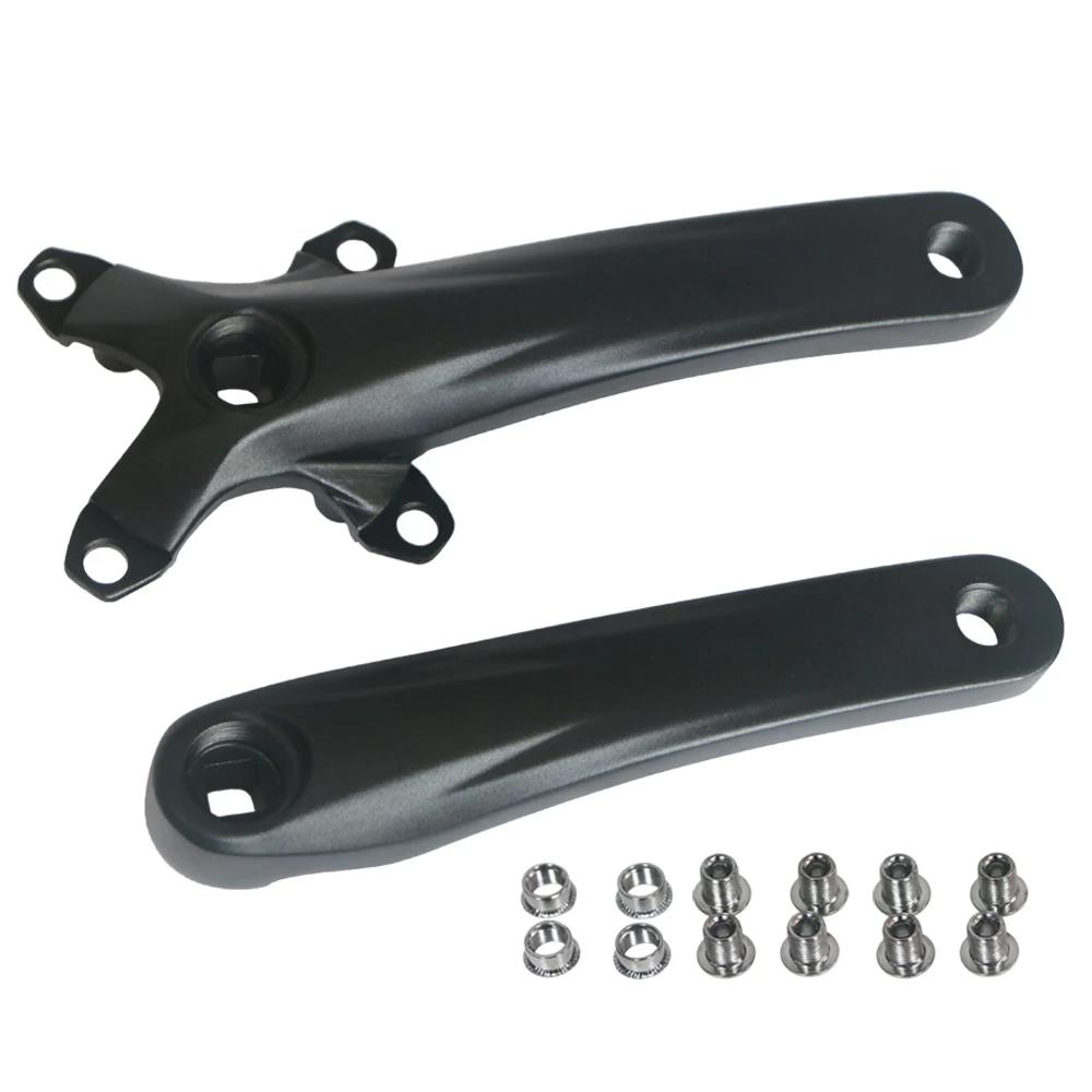 Manivelle VTT 170mm 104BCD 64BCD - Plateau 30T à 42T pour vélo 8 à 11 vitesses chaîne carré conique