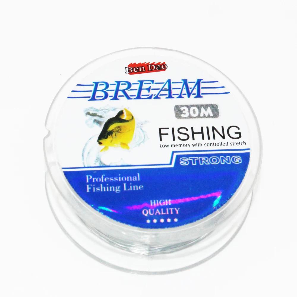 Ligne de pêche d'hiver 0.08mm /0.10mm/ 0.12mm, Monofilament Super puissant, pêche sur glace en Nylon