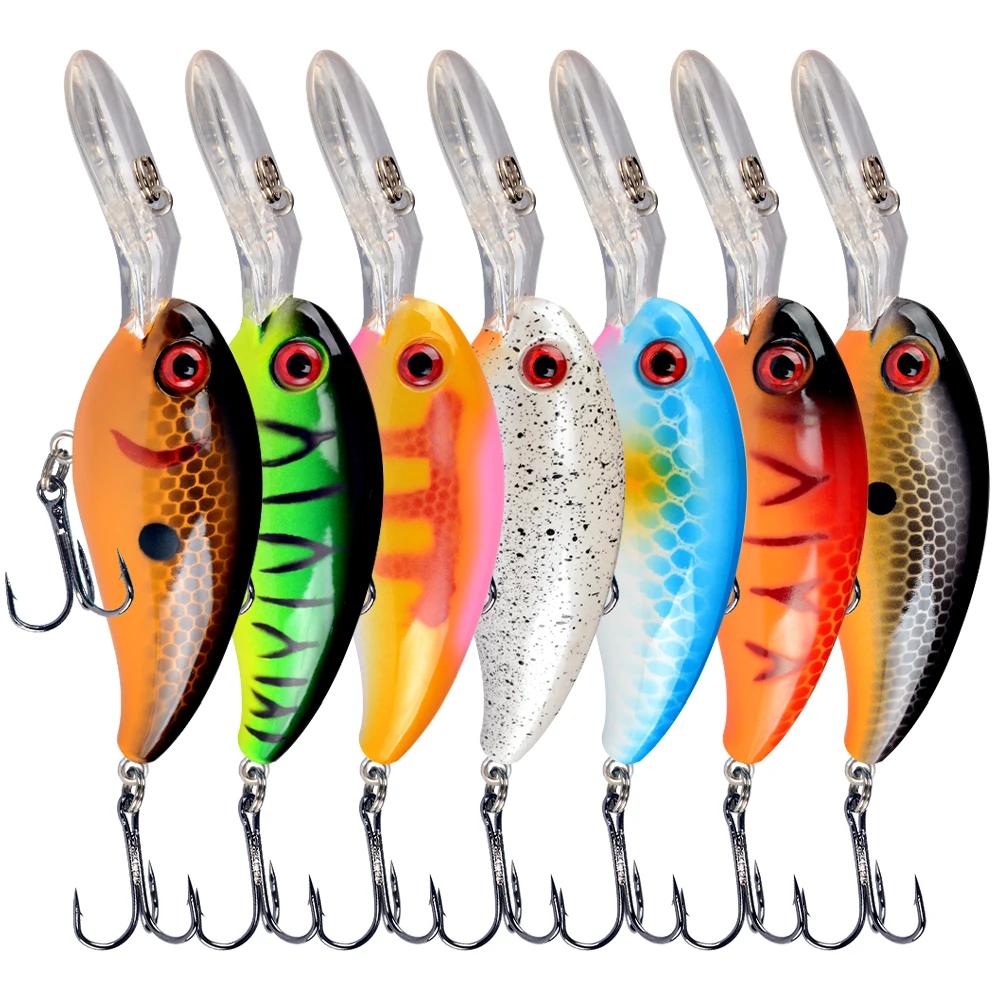 1 pièces leurre de pêche à manivelle appâts durs artificiels 10 cm/15g manivelle Jerkbait Wobbler ma