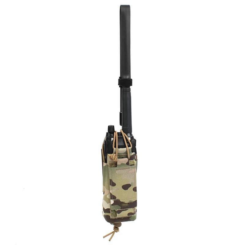 Pochette radio tactique Gridlok Outdoor CS - Compatible BAOFENG POFUNG UV5R UV82 - Molle talkie-walkie