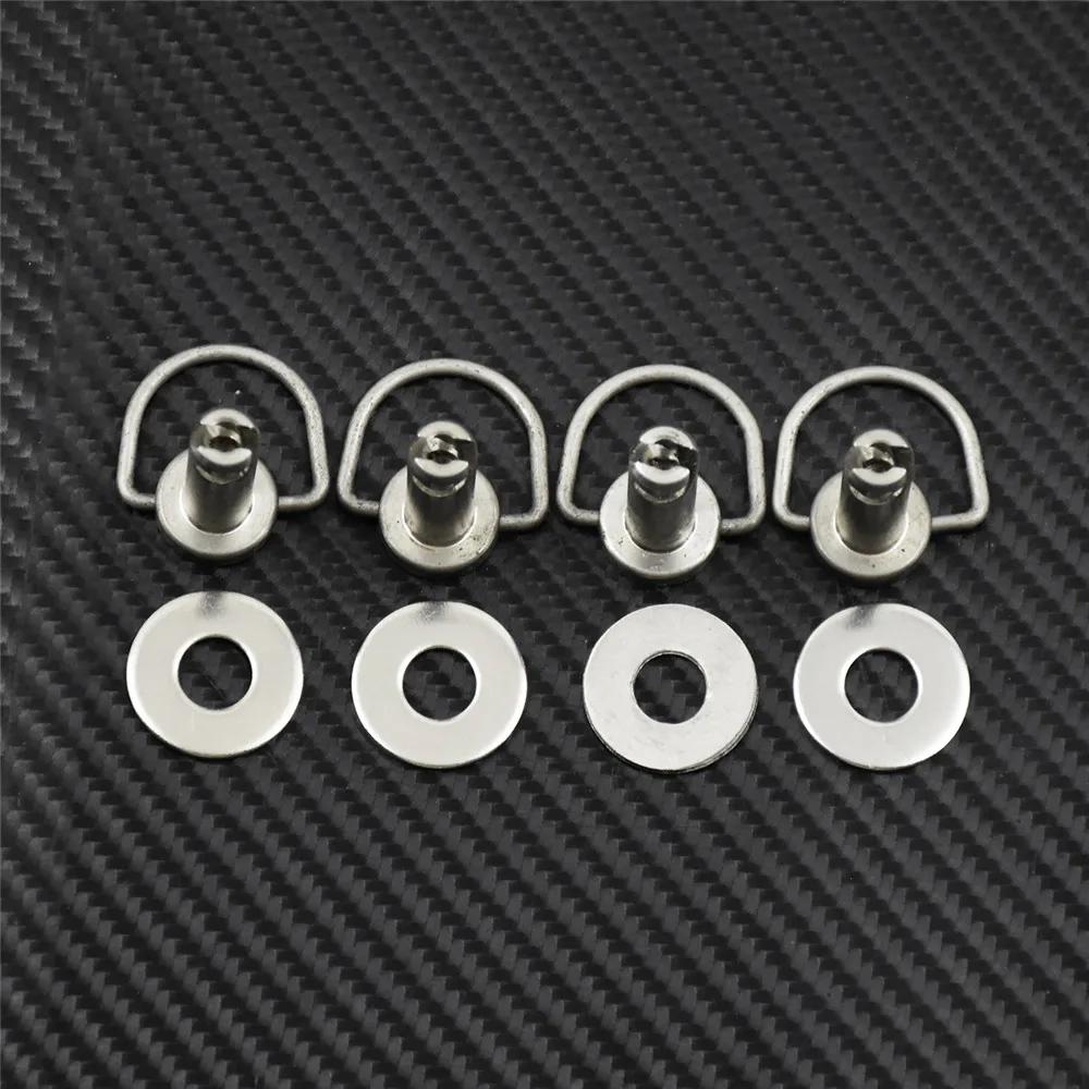 Boulon de goujon de broche de montage de sacoche rigide de fixation de moto pour Harley Softail Fat