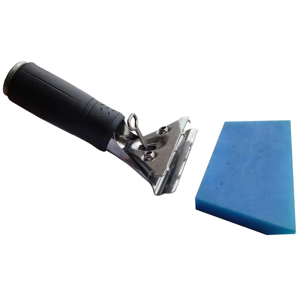 BlueMAX – grattoir à glace, pelle à neige, pellicule de vinyle, lame en caoutchouc, raclette de tein