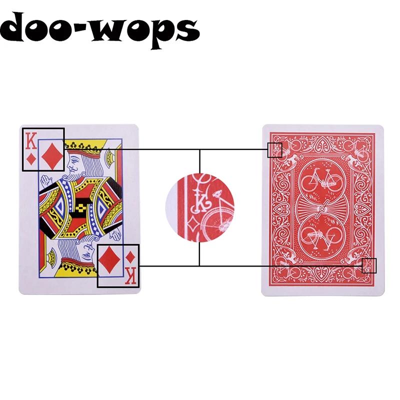 Cartes marquées, jeu de strip-teaseuse, tours de magie, Poker, Magia, gros plan, Illusions de rue, G
