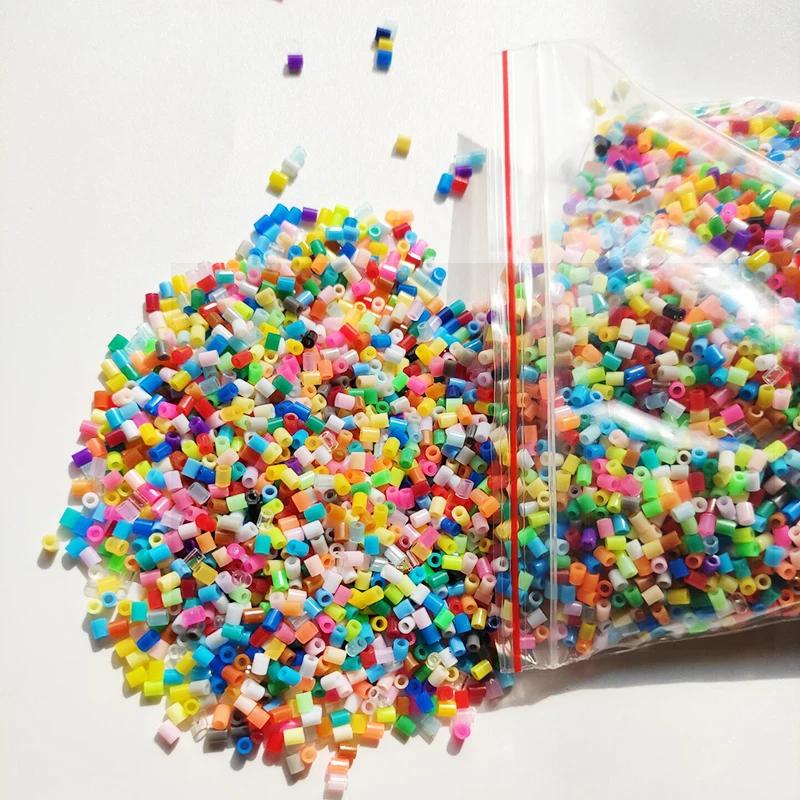 Ensemble de perles fusibles Mini Hama pour enfants, panneau perforé, puzzles, jouets créatifs, acces