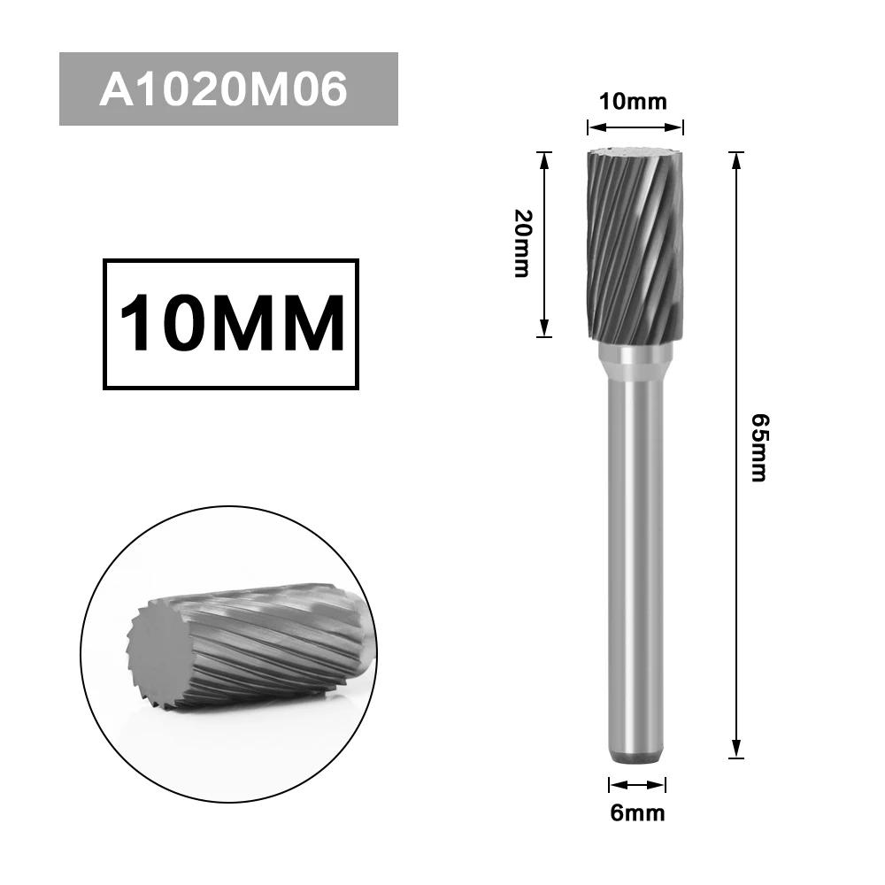Fraise en carbure de tungstène pour dessin métallique, outil rotatif, bavure, gravure CNC, outils ab