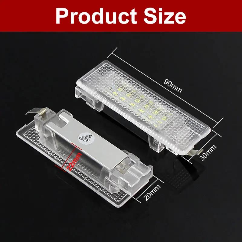 Lumières LED pour coffre de coffre de coffre, 12V, pour VW Caddy Eos Golf Jetta Passat CC Scirocco S