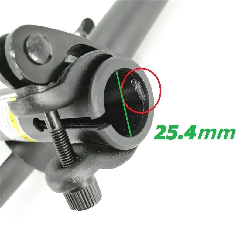 Tige de vélo électrique pliante à Double Section, partie de 22.2mm 25.4mm, fourche pliable à gauche,