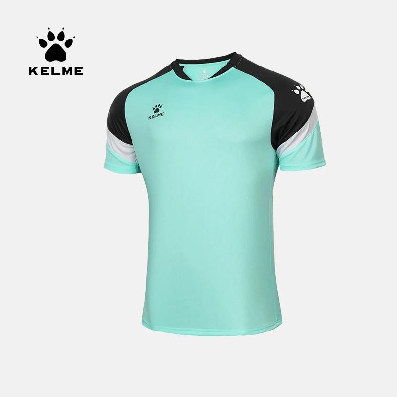 KELME – t-shirt à manches courtes pour homme, maillot de Football, équipe, Original, personnalisé