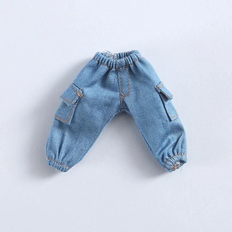 Vêtements pour bébé OB11, accessoires de poupée BJD 1/12, salopette, pantalon, T-shirt à manches cou