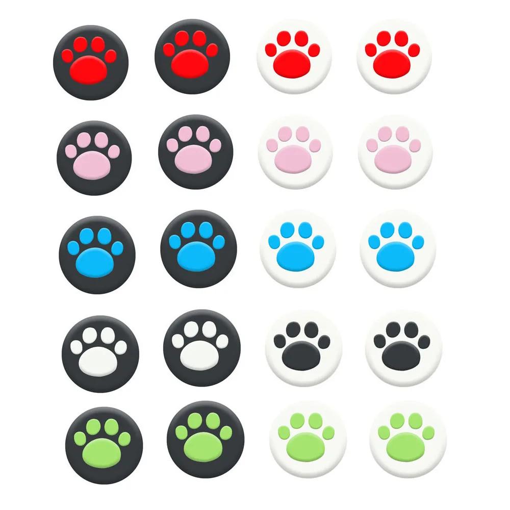 Patte de chat pouce bâton poignée capuchon Joystick housse pour Sony PS5 PS4 PS3 mince Xbox 360/une