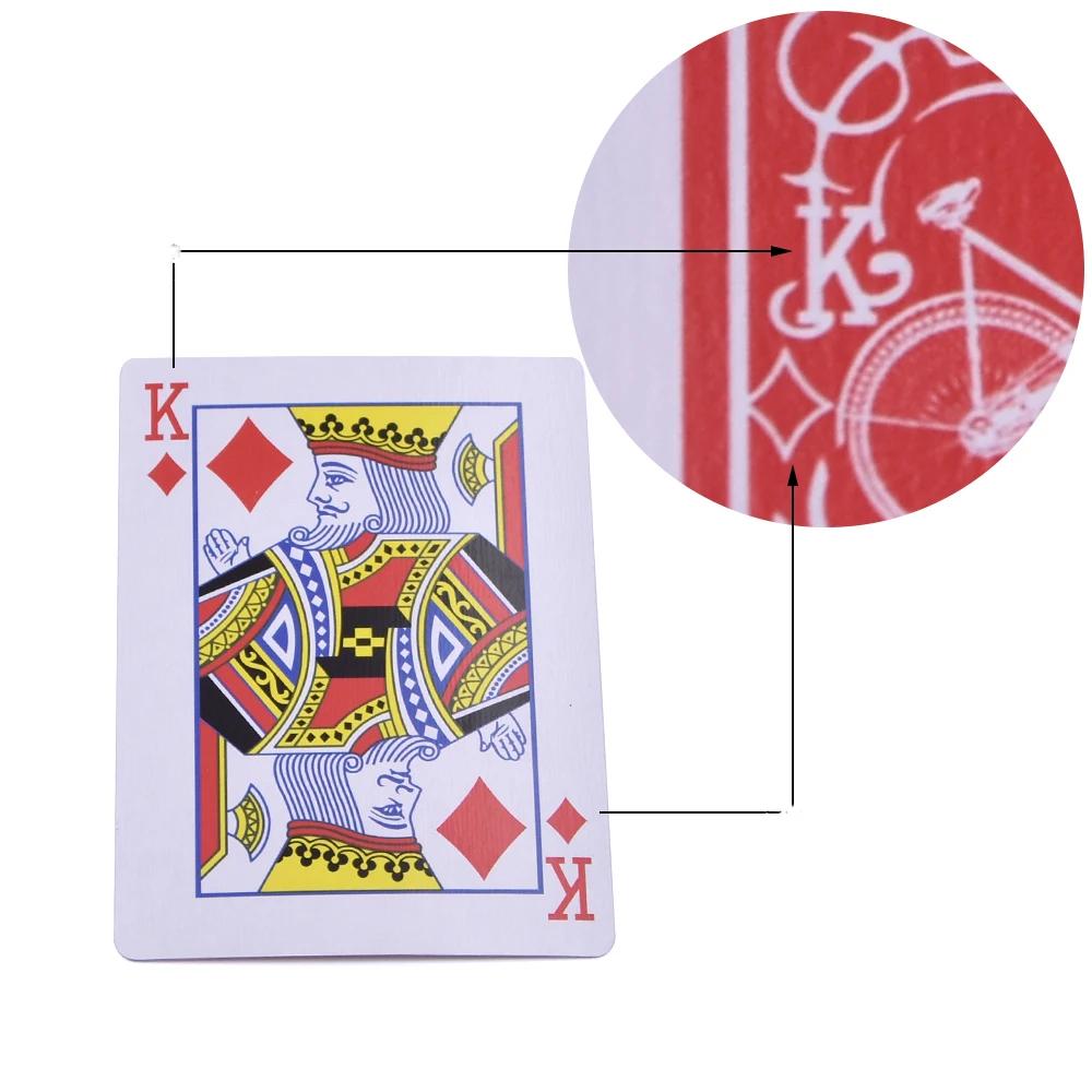 Cartes marquées, jeu de strip-teaseuse, tours de magie, Poker, Magia, gros plan, Illusions de rue, G
