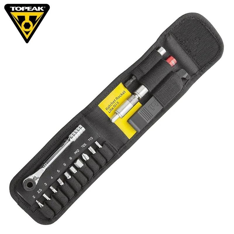 Outils de réparation de vélo Topeak, ensemble d'outils portables pour vélo de montagne et de route,