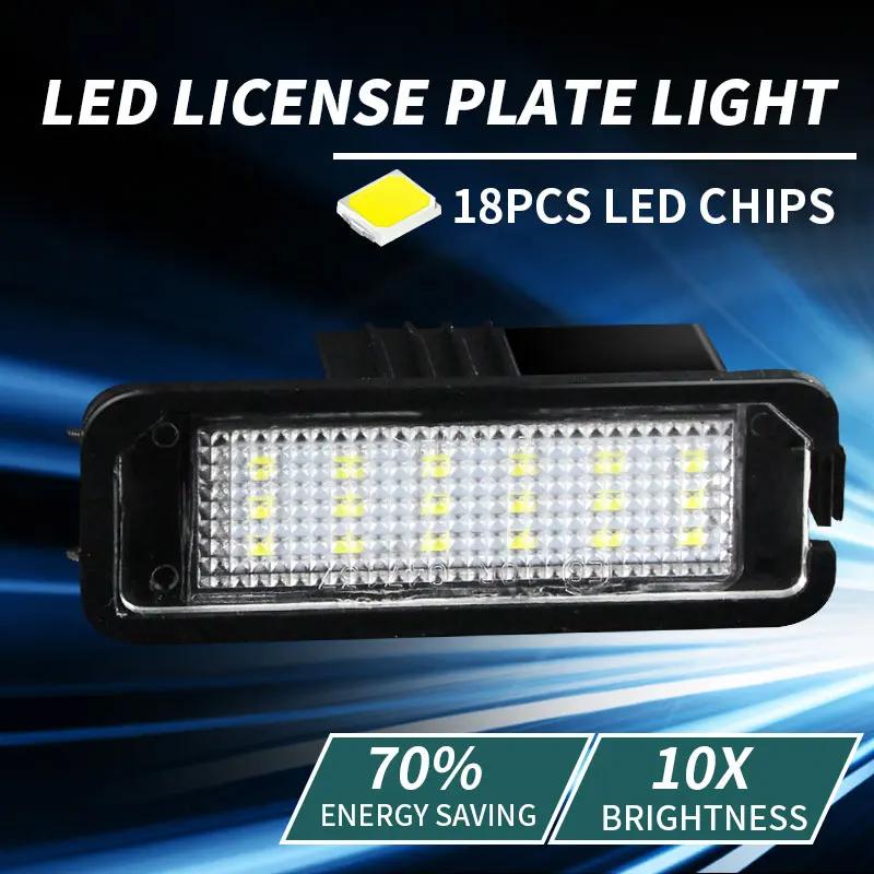 2 feux de plaque d'immatriculation LED Canbus blanc pour SEAT Altea 2007-2010 SEAT Leon 2006-2010 am
