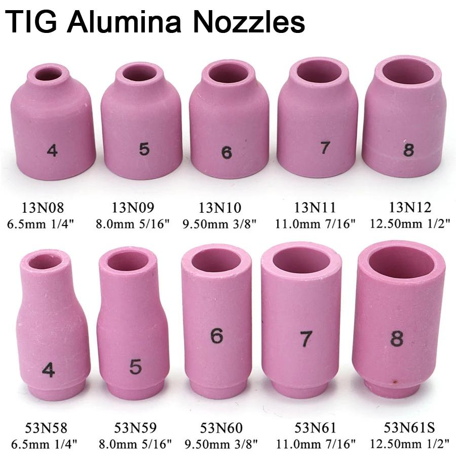 Accessoires de odorde torche de soudage TIG durables et pratiques, lentille à gaz trapue, tasse en v
