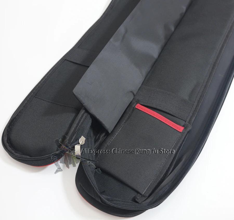 Sac de bâtons d'épée de Kung fu de haute qualité, sac de transport pour armes Wushu d'arts martiaux,