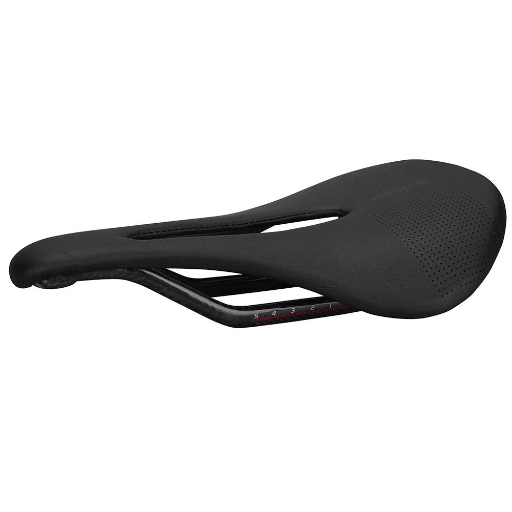 Le nouveau selle de vélo de route BALUGOE carbone + cuir selles de vélo vtt selle de course de VTT P