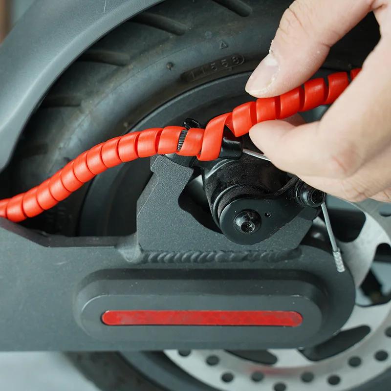 Enrouleur de câble de scooter pour vélo électrique Xiaomi M365, protecteur de ligne, protection de f