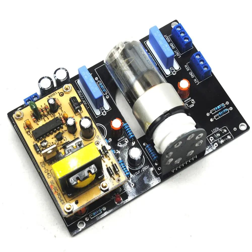 Carte finie de pré-étape de Tube de voiture DC12V 6N8P (6H8C 6SN7)