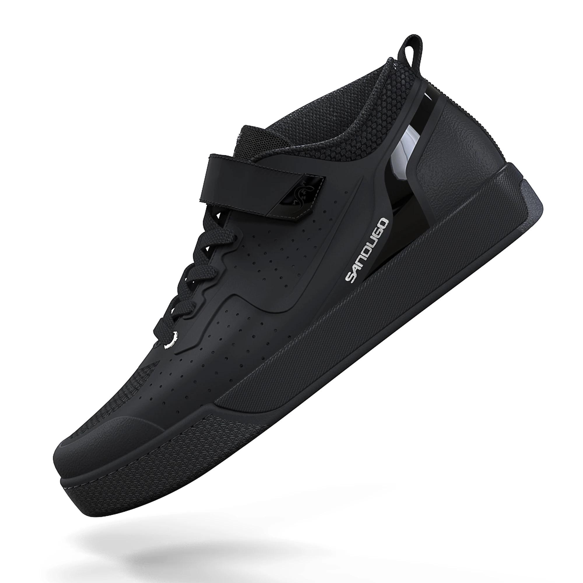 SANDUGO hommes chaussures de cyclisme chaussures de VTT pour hommes vtt Enduro descente SPD pour péd