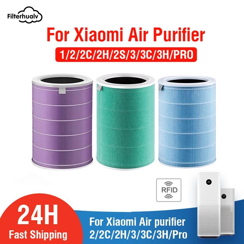 Filtre à Air pour purificateur d'air Xiaomi Mi 1 2 2S 2C 2H 3 3S 3C 3H Mijia, filtres à Air de rempl