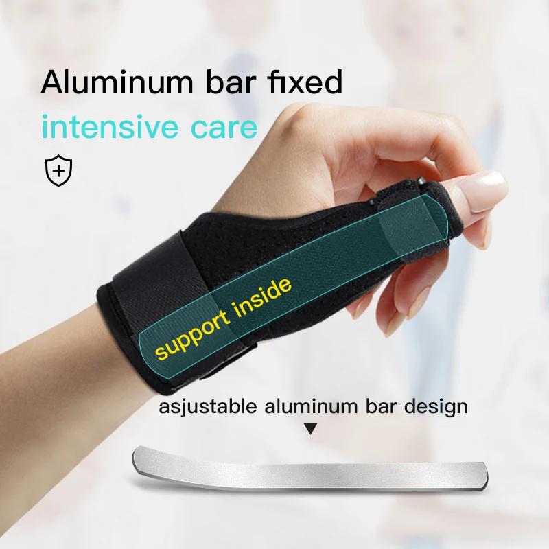 1 pièces amovible ténosynovite bracelet en aluminium attelle de poignet soutien arthrite entorse can