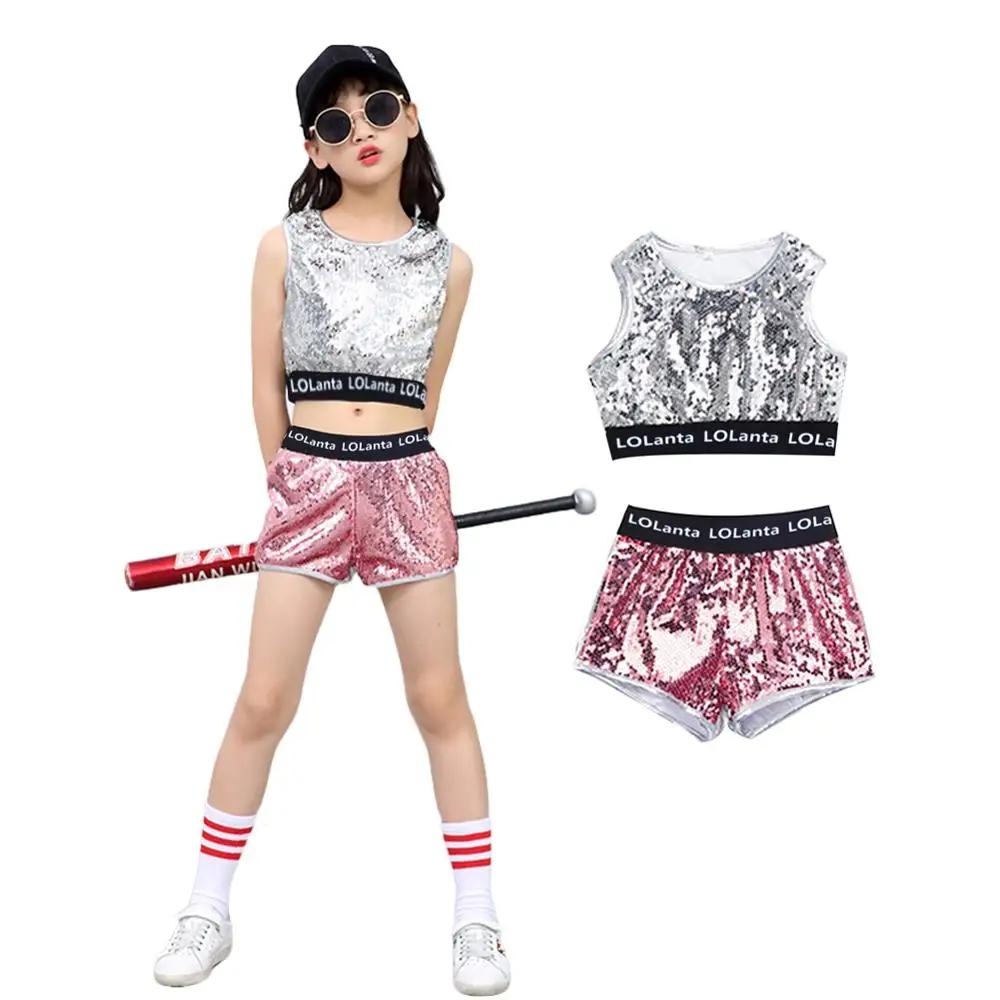 LOLParquet-Costume de brevà Paillettes pour Bol, Robes de brevJazz Hip Hop, Tenues Modernes de Phtal
