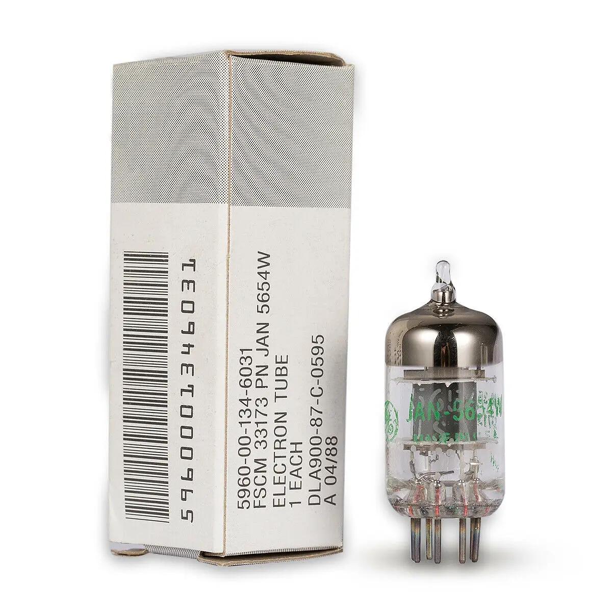 Paire assortie de tubes à vide GE JAN 5654W à 7 broches, mise à niveau pour 6AK5/6J1/6Ж1/ EF95/6J1P