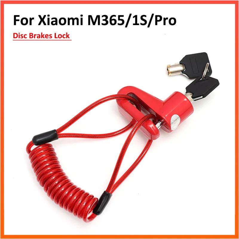 Verrouillage des freins à disque avec fil d'acier pour Scooter électrique Xiaomi M365 1S Pro, protec