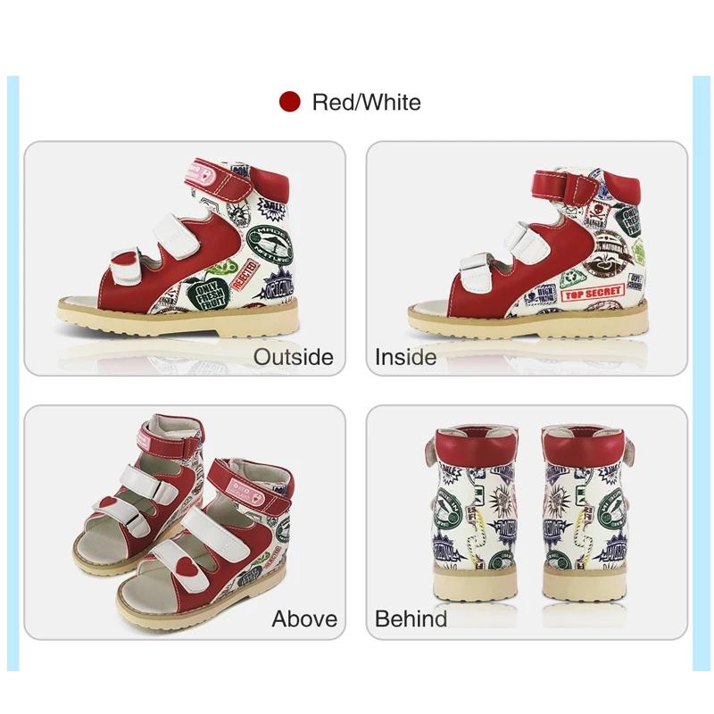 Informations sur Uckland-Sandales d'été pour filles, chaussures Orth4WD pour enfants, style coréen,