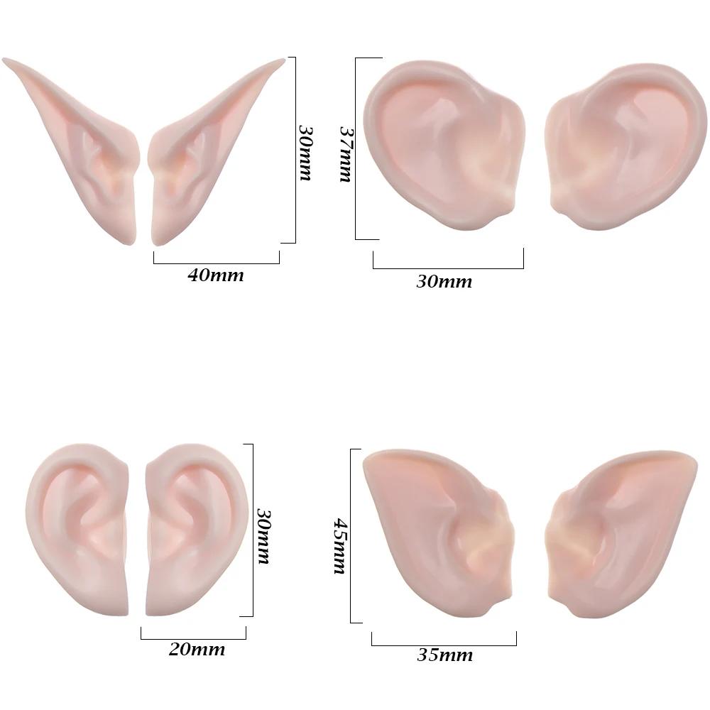 Blyth – jouet oreilles glacées de poupée, accessoires de haute qualité, couleur blanche, marron natu