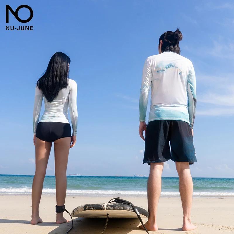 Maillot de bain manches longues homme - Chemise surf UV protection Rash Guard été natation