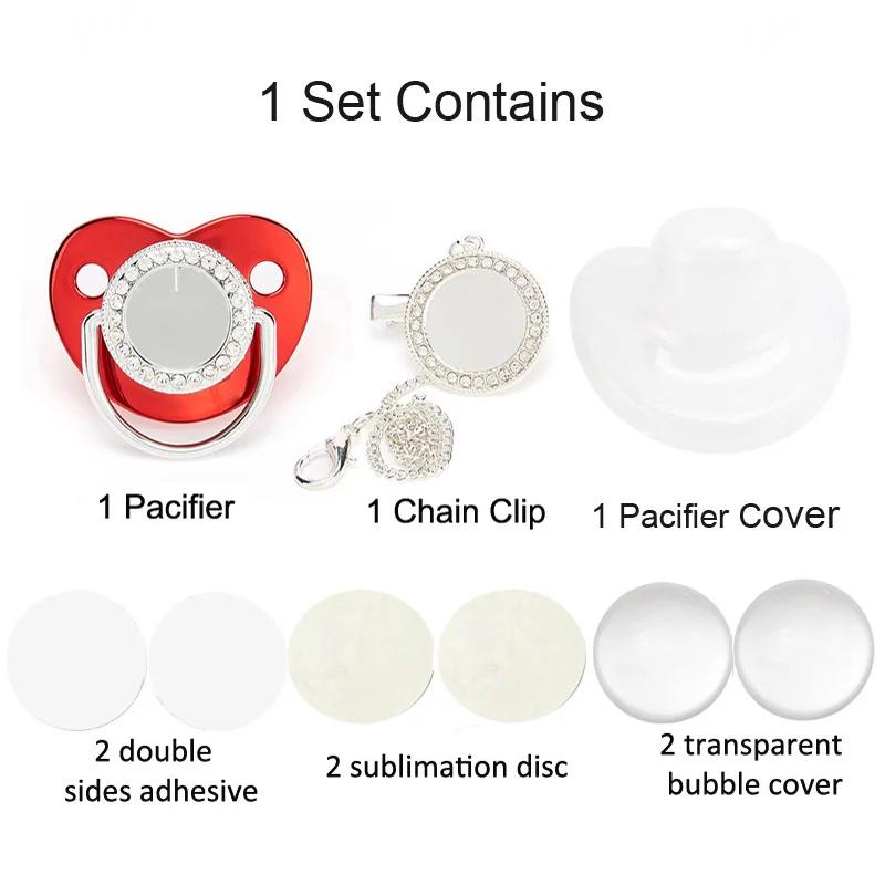 Attache-sucette vierge uniquement, couvercle, cadeau de réception-cadeau pour bébé, accessoires de s
