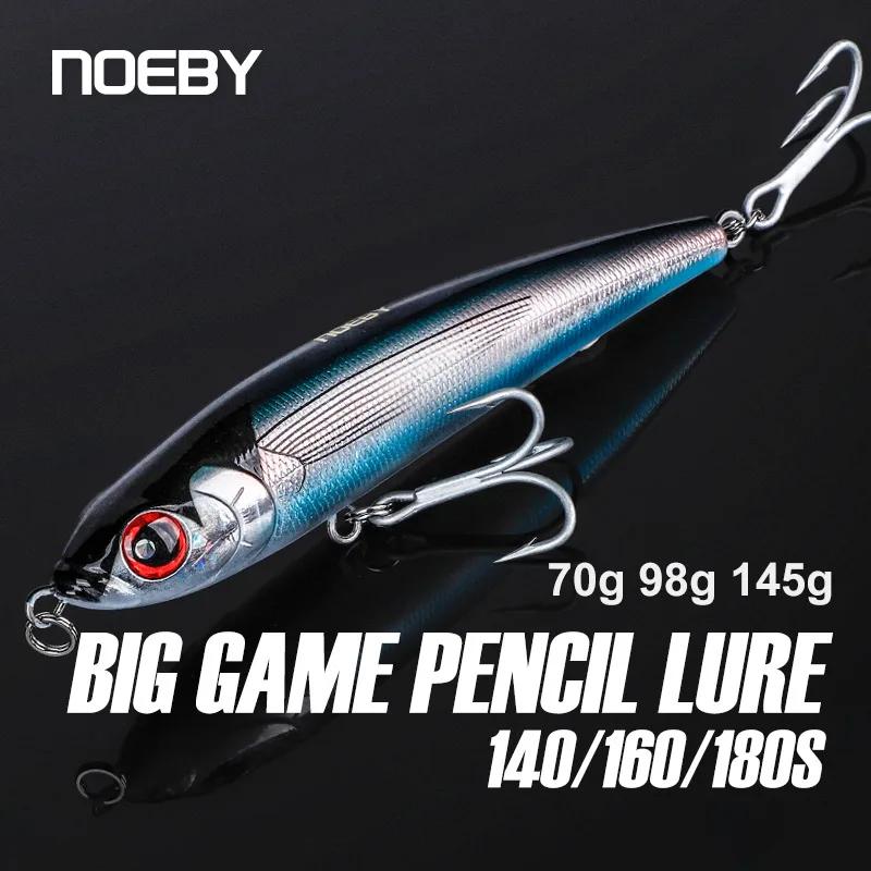 Noeby leurre de pêche au crayon coulant 14cm70g 16cm98g 18cm145g Stickbait Wobblers appâts durs arti