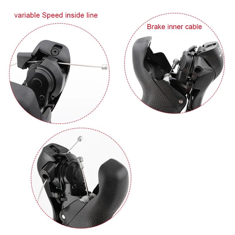 MicroNEW vélo de route manette de vitesse 2*10 vitesses pour guidon 22.2-23.8mm 7/8/9 vitesses doubl