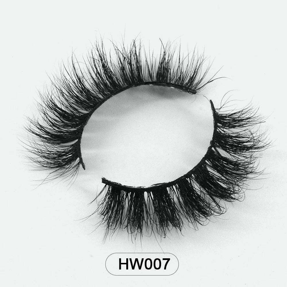 Livraison directe en gros naturel vaporeux 3d vison faux cils maquillage vison faux cils avec bande