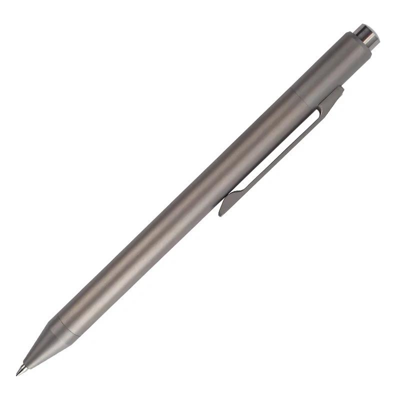 EDC – stylo en alliage de titane, avec écriture professionnelle, multifonctionnel, Portable, pour l'