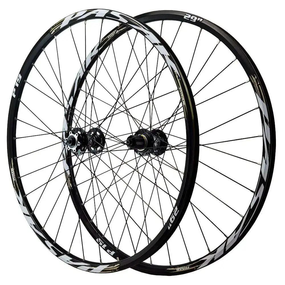 Pasak-Jeu de roues VTT Aro 29 27.5 26 jantes à pneu, frein à disque 32h QR 5mm F9x100 R9x135 THRU 15
